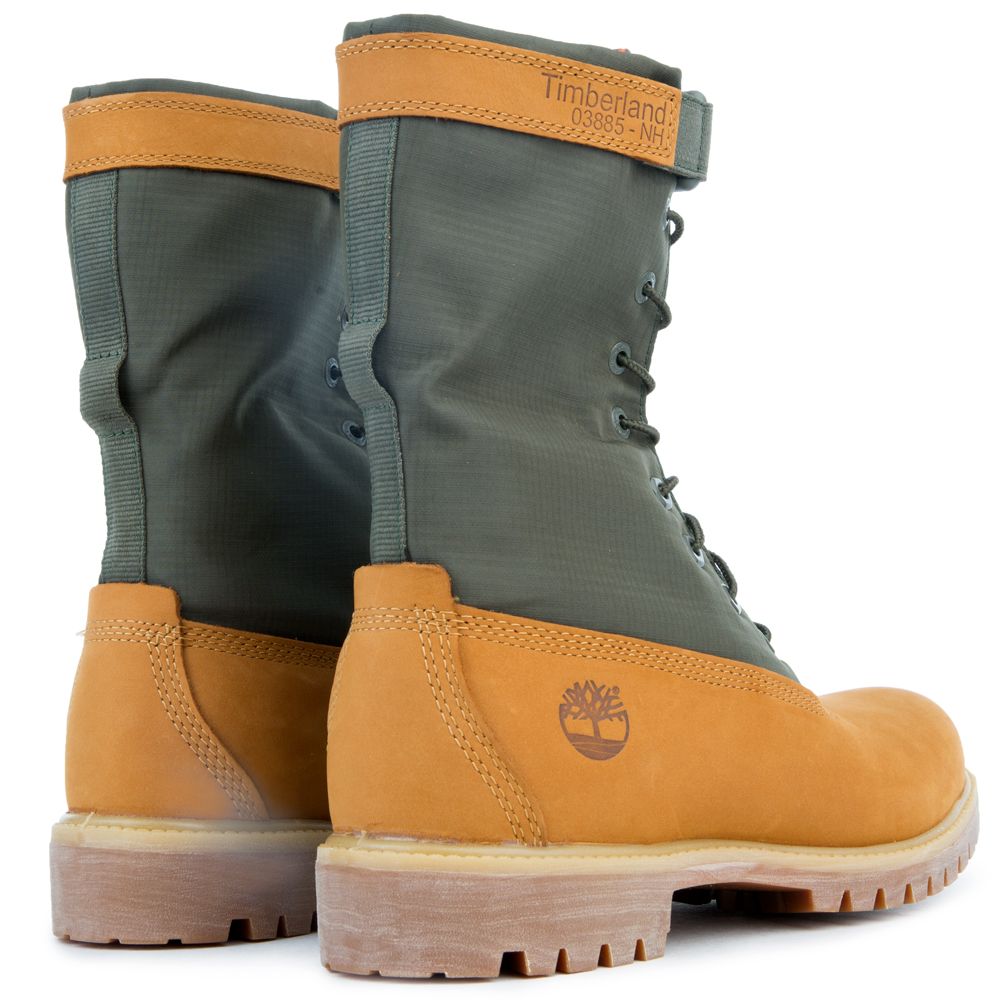 grape leaf vegan timberland boots