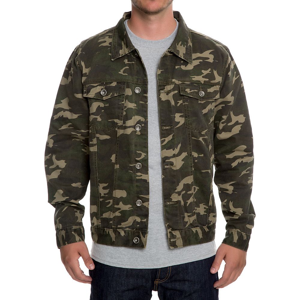 Men's Tom Denim Jacket Camo