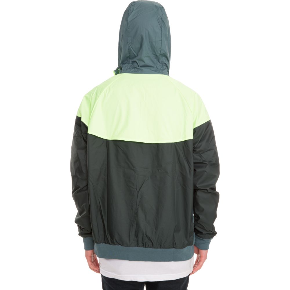 Nike Sportswear Windrunner Men's Jacket Black/Lime Green/Green