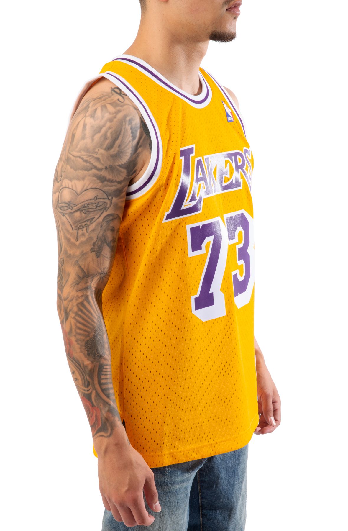 MITCHELL & NESS LA Lakers Dennis Rodman Jersey SMJYCP20064-LALGOLD98DRD -  Karmaloop