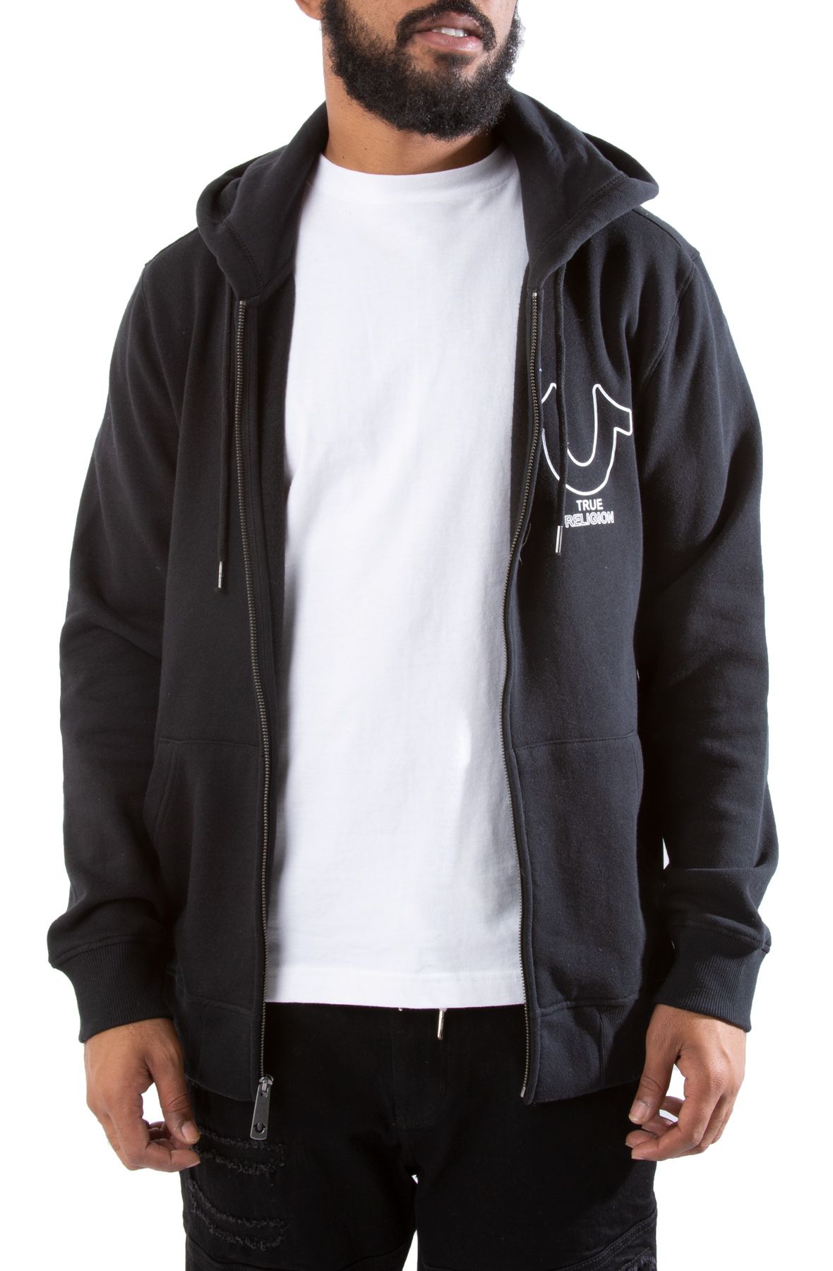 True religion horseshoe on sale hoodie