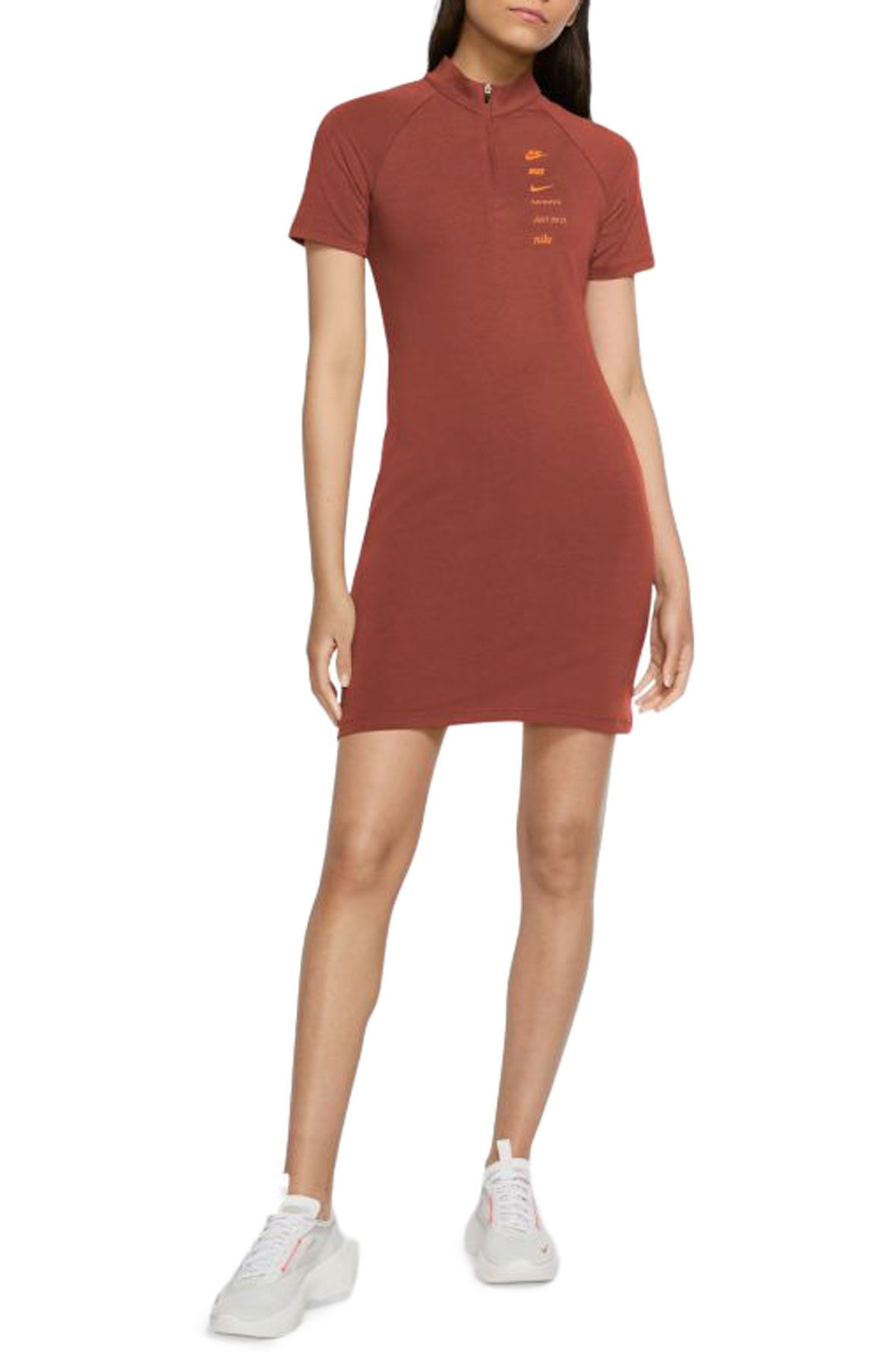 NIKE☆W NSW SWOOSH DRESS Shop Nike NSW Swoosh Woven Dress DM6197-010 black | SNIPES USA