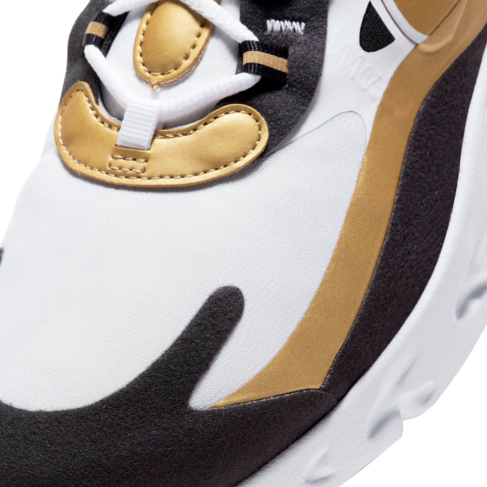 nike air max react 270 team gold