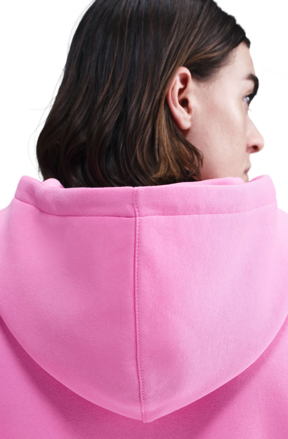 NIKE Sportswear Phoenix Fleece Loose Full-Zip Cropped Hoodie