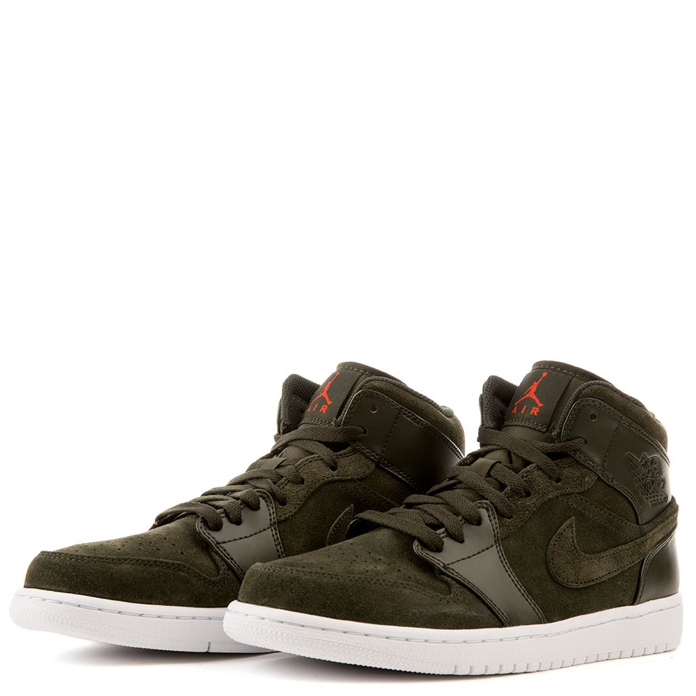 air jordan 1 mid sequoia
