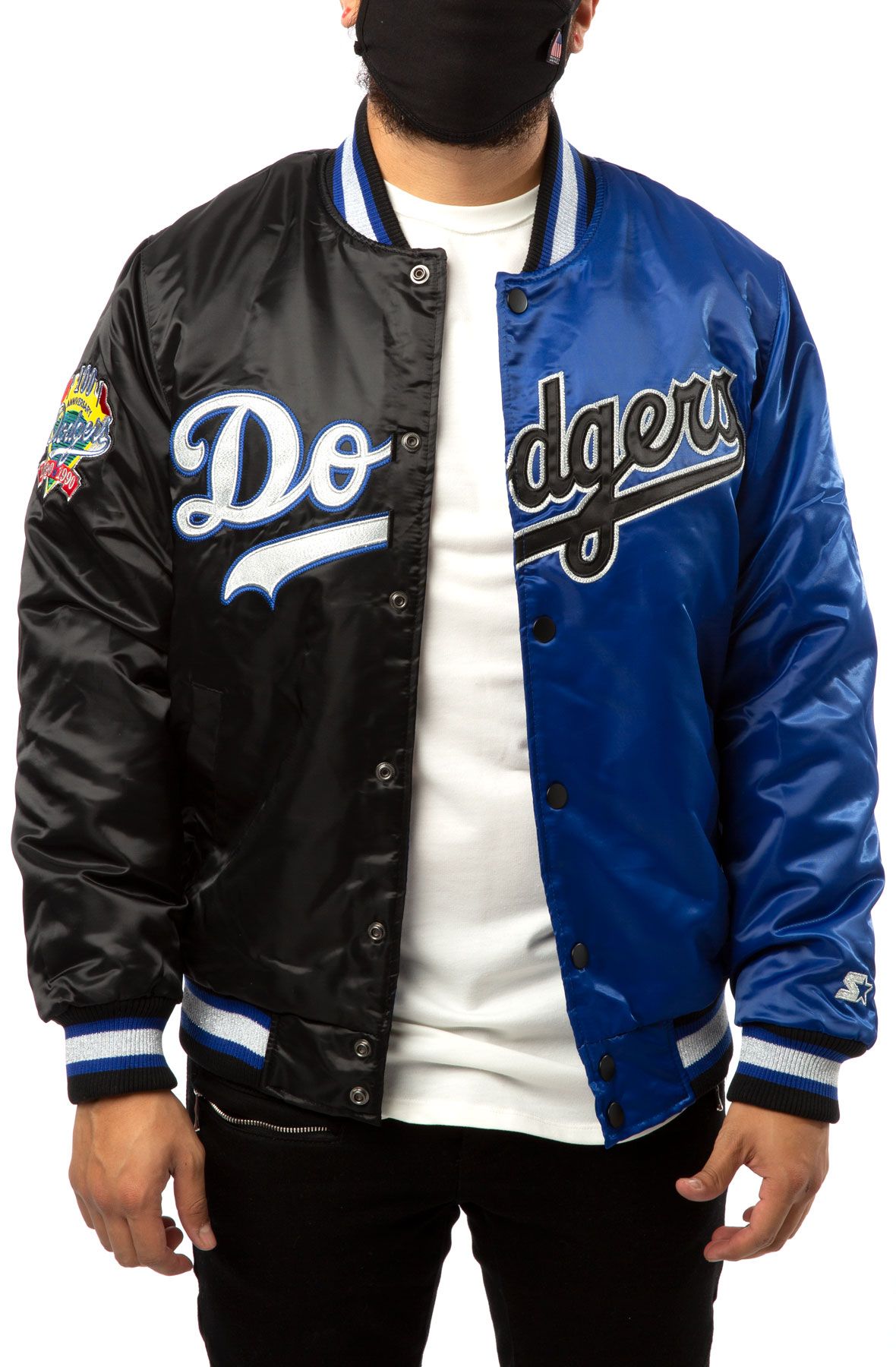 Starter Shoe Palace Exclusive Los Angeles Dodgers Mens Jacket Blue  LS270965-LAD