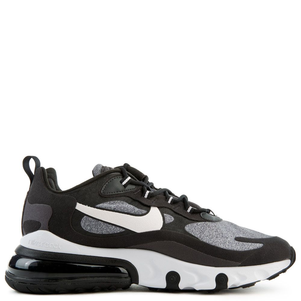 nike air max 270 react black vast grey & off white nike air max 270 react black vast grey & off white