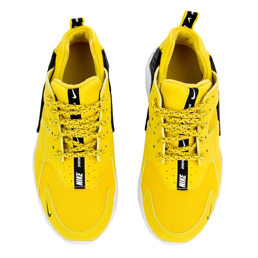 bright citron huaraches