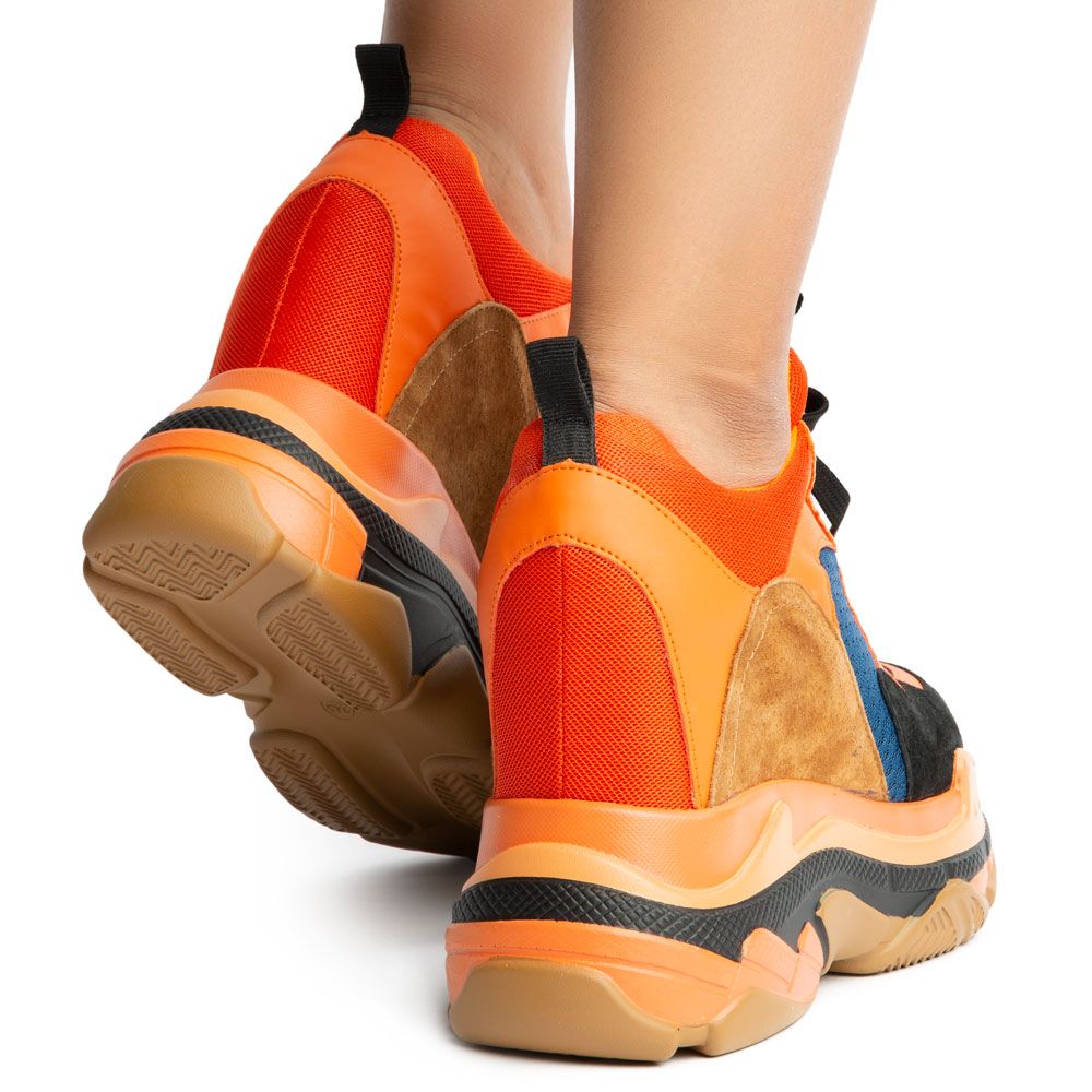 HYPER CORE  クロワッサンスカジャン ANTHONY WANG Blueberry-06 Platform Sneakers BLUEBERRY-06