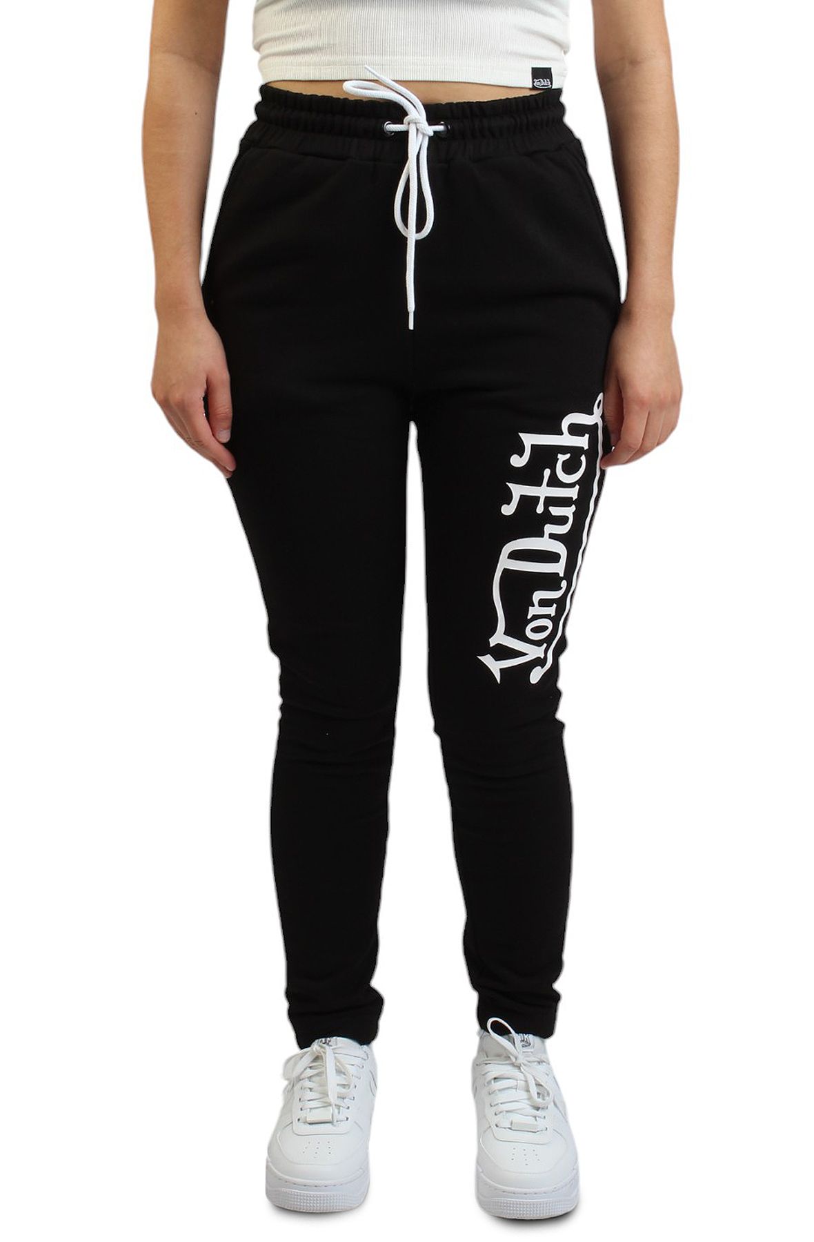 VONDUTCH Women Cotton Jogger Pant VDSB3BM002-BLK - Shiekh