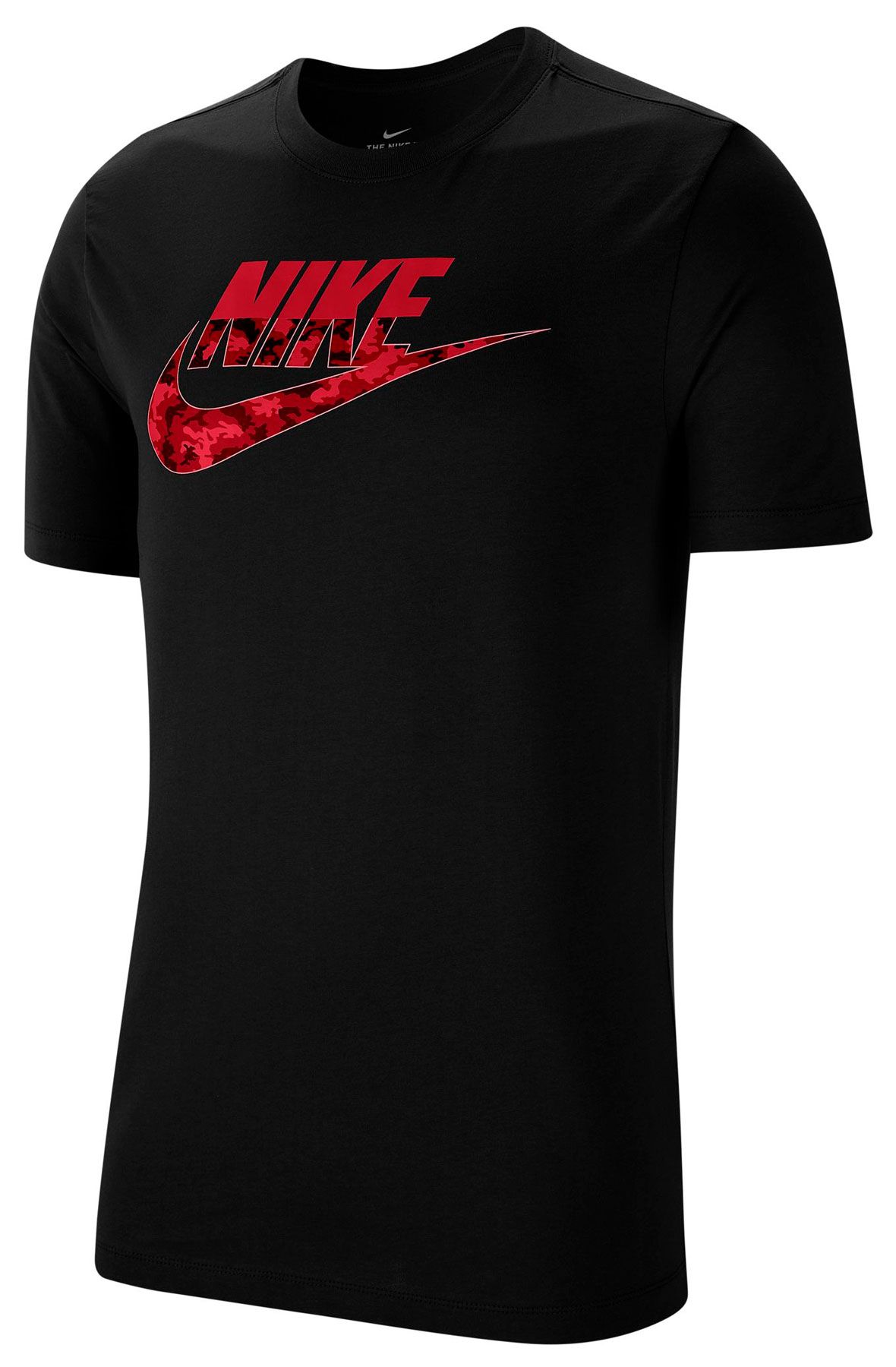 nike red camo shirt