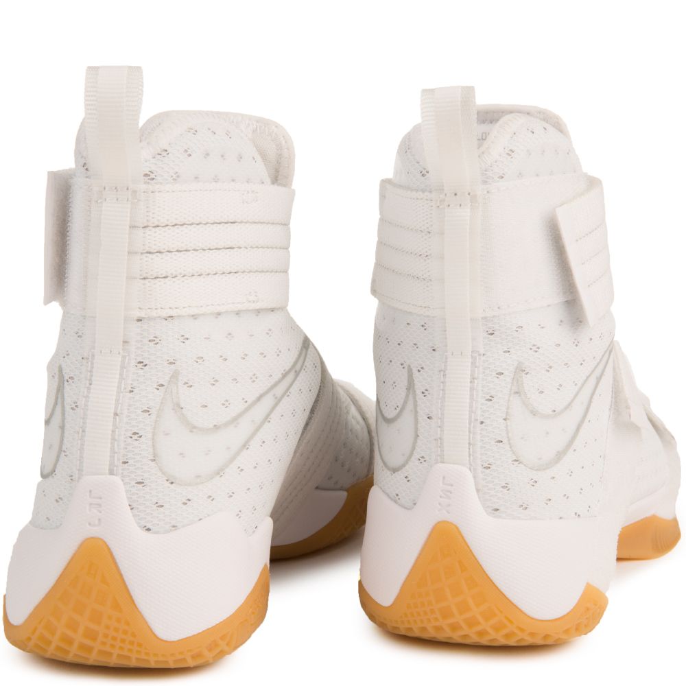 Lebron soldier 10 white gum best sale