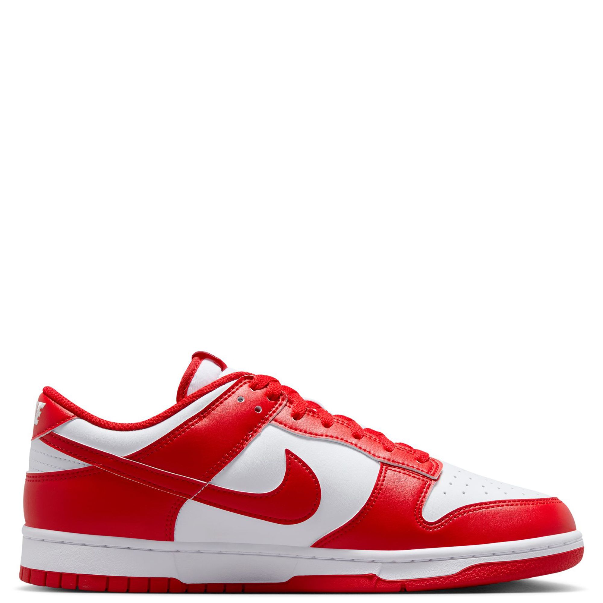 ★Nike★ Dunk Low Retro M WhiteWhiteUniversity Red HF5441104 NIKE Dunk Low Retro HF5441 104 - Shiekh
