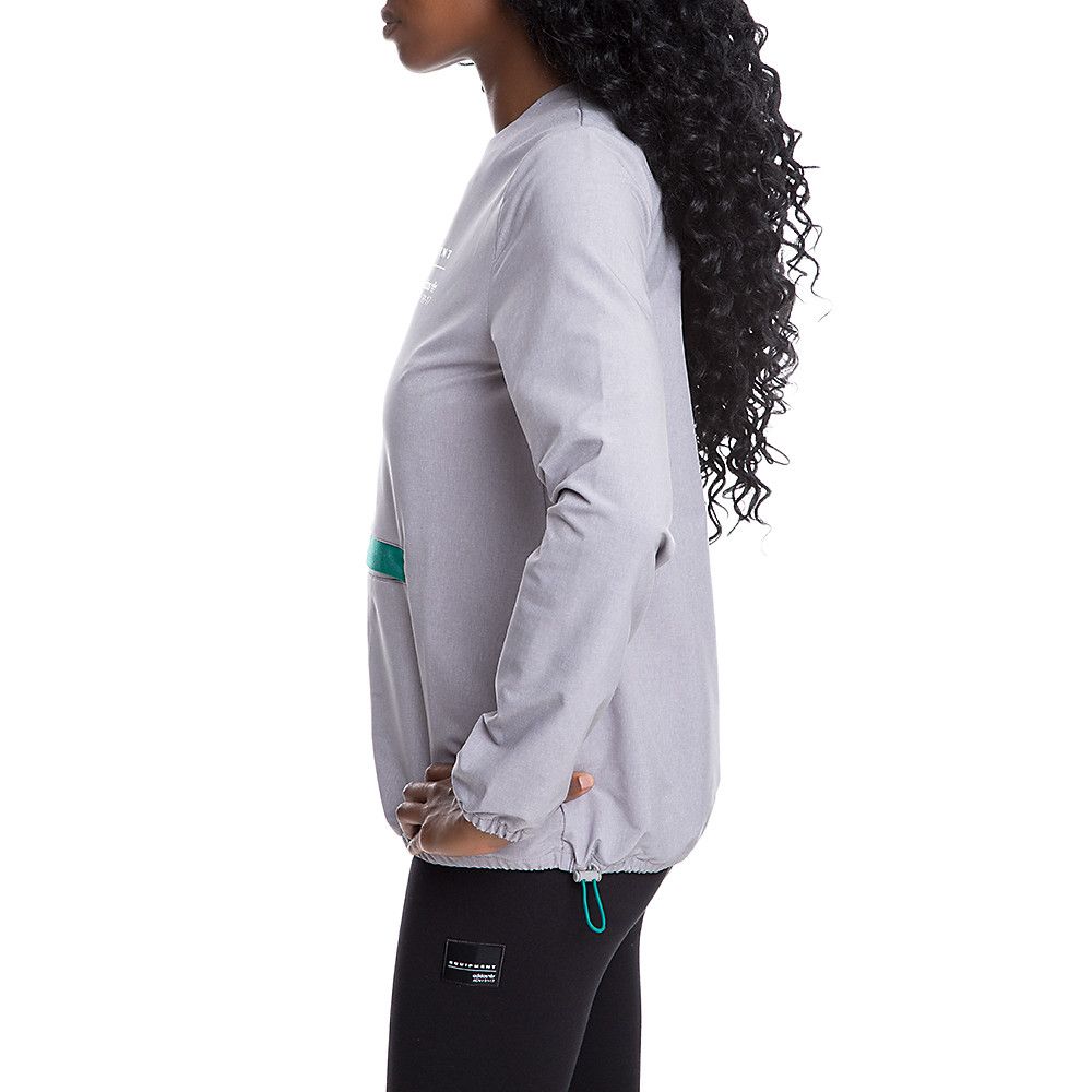 ADIDAS Women's EQT Zip Sweater BR5165 Shiekh