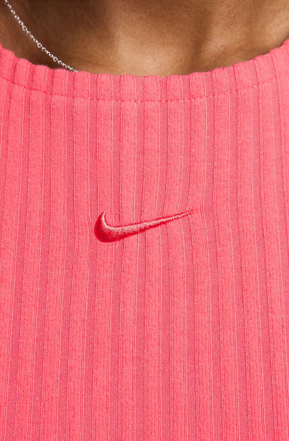 NIKE Sportswear Chill Rib Slim Sleeveless Midi Dress FN3679 NIKE Sportswear Chill Rib Slim Sleeveless Midi Dress FN3679