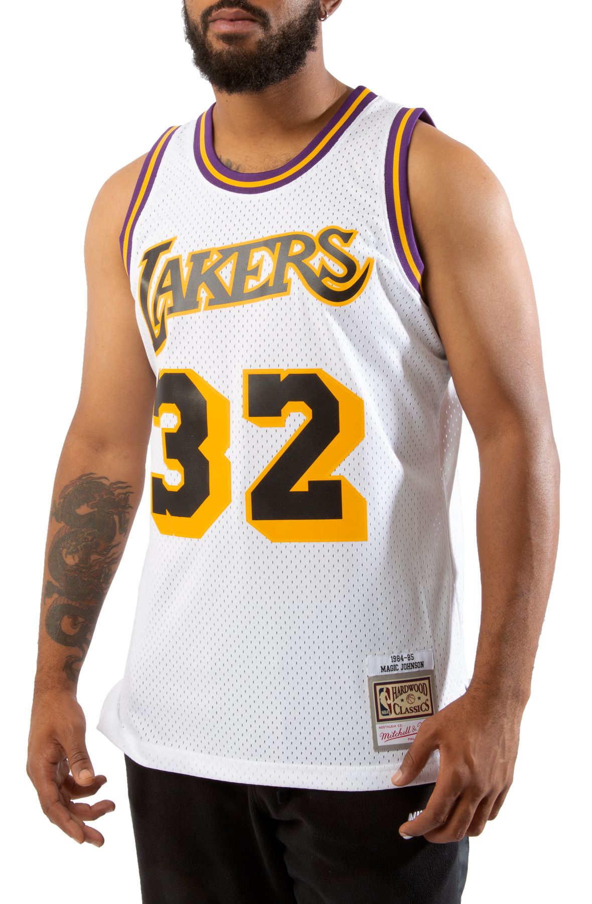 XL AUTHENTIC MAGIC JOHNSON 1984 85 LAKERS JERSEY FROM THE NBA STORE for  Sale in La Mesa, CA - OfferUp