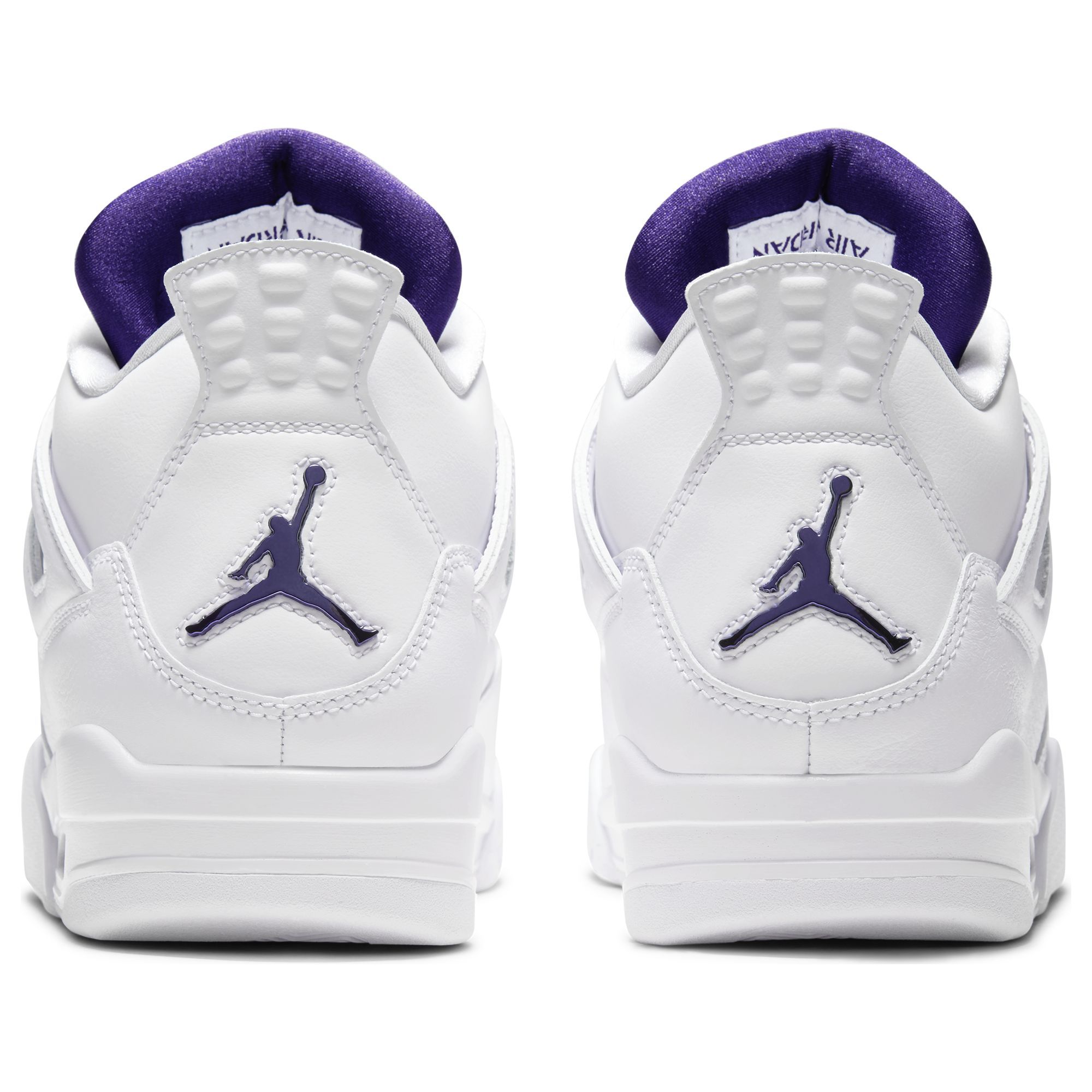 Jordan 4 Retro Mid Purple Metallic Size 8.5 White/Court‎ Purple | CT8527-115 JORDAN Air 4 Retro SE CT8527 115 - Shiekh main image 3