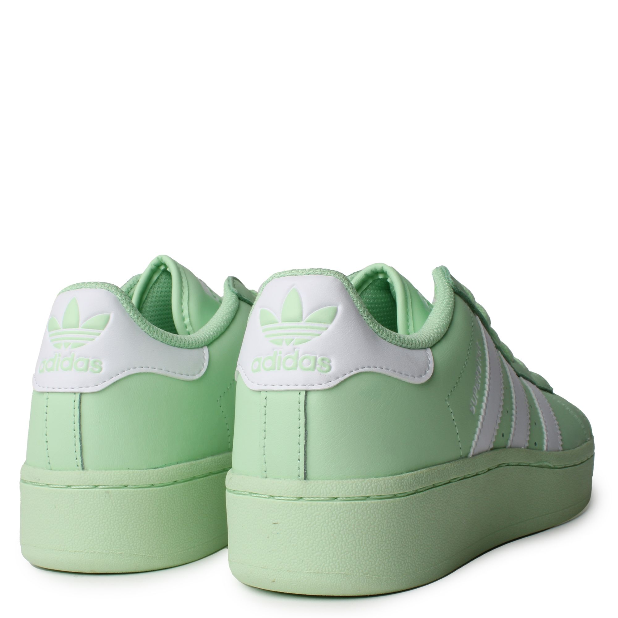 adidas superstar light green