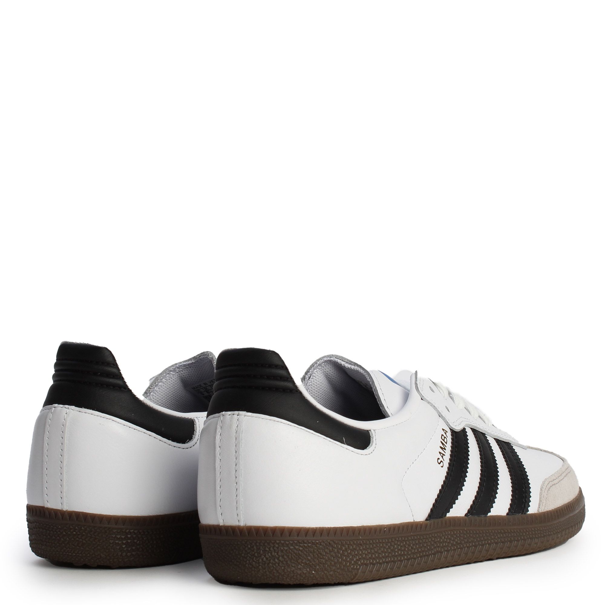 adidas Samba ADV (White/Black/Gum) 11