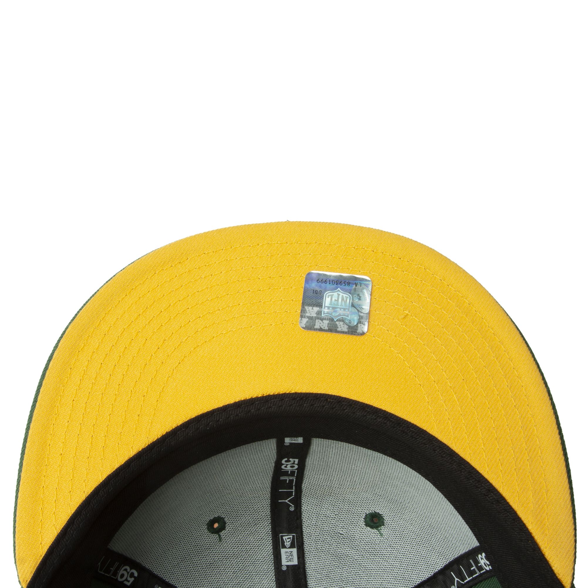 New Era 59FIFTY Electrolyte Green Bay Packers XXXI Super Bowl Patch Hat - Green, Gray Green/Grey / 7