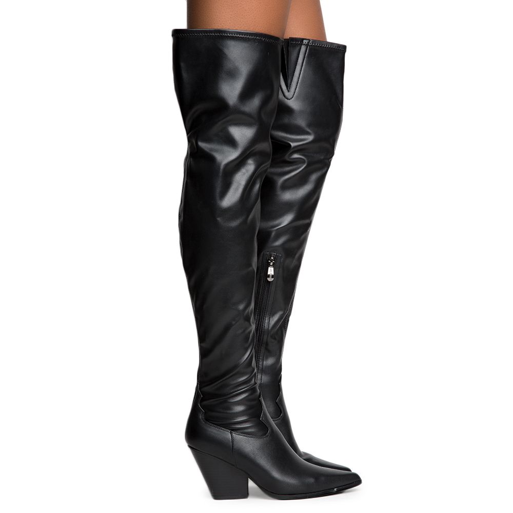 cape robbin thigh high boots