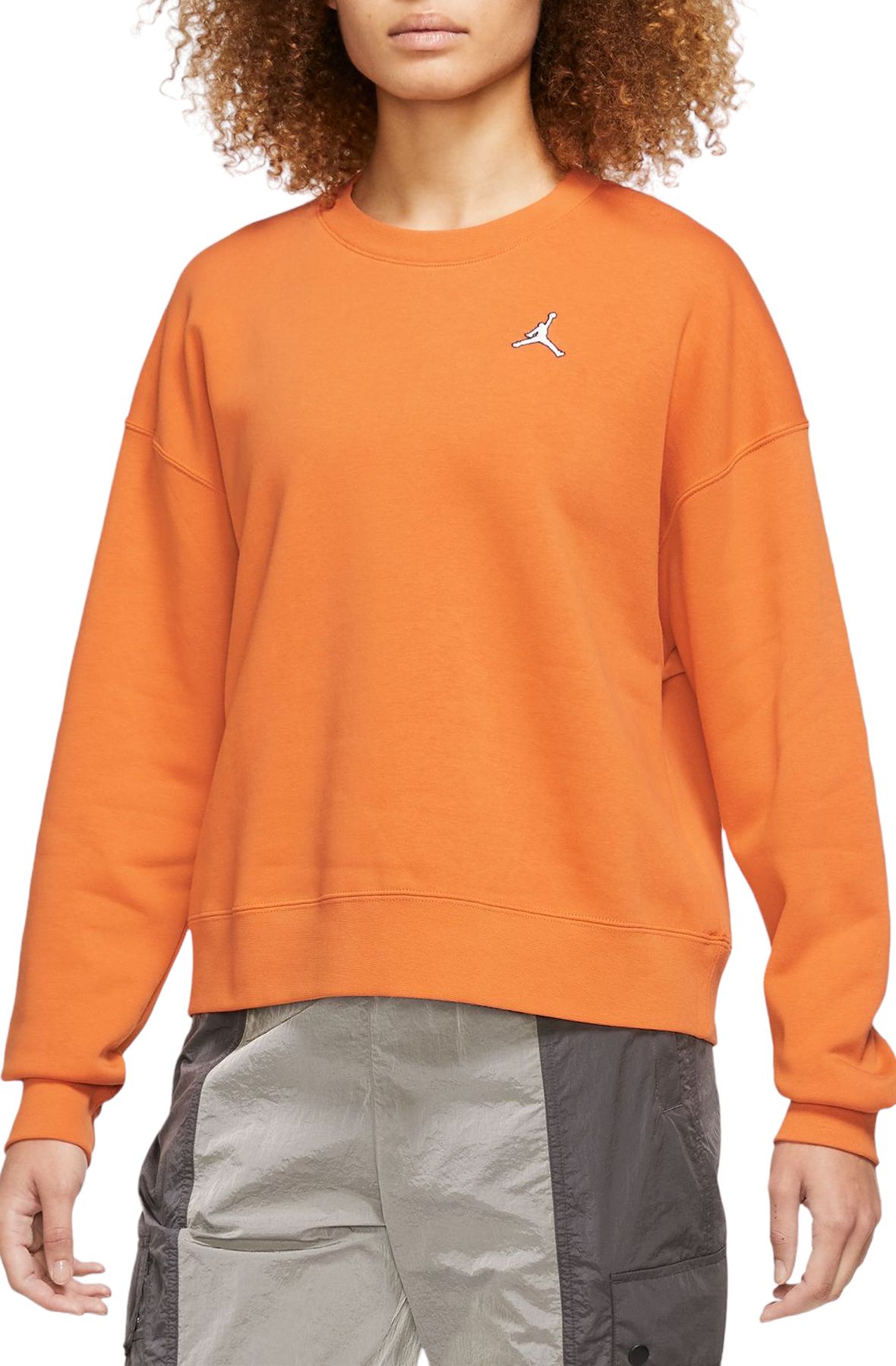 orange jordan sweater