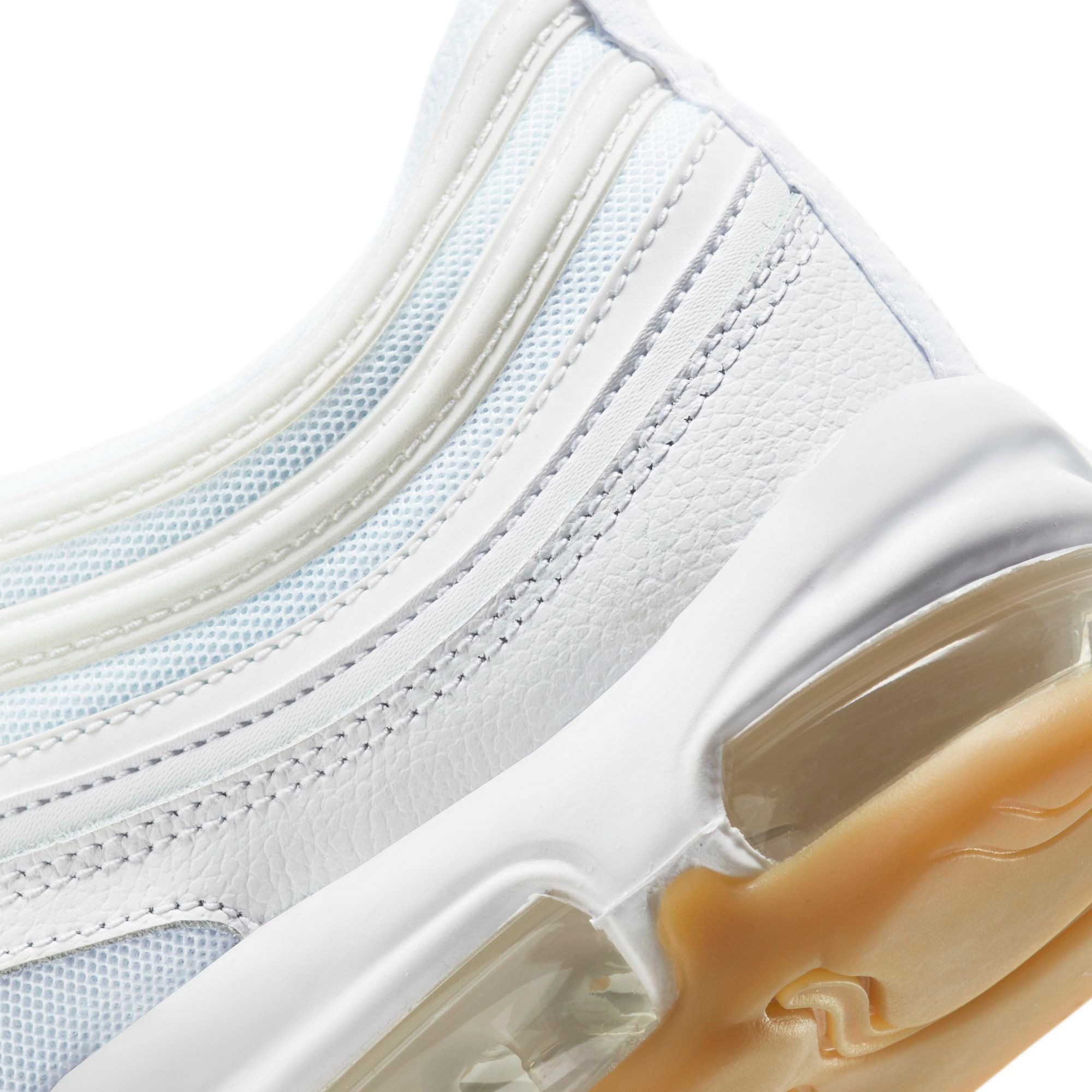 white and tan air max 97