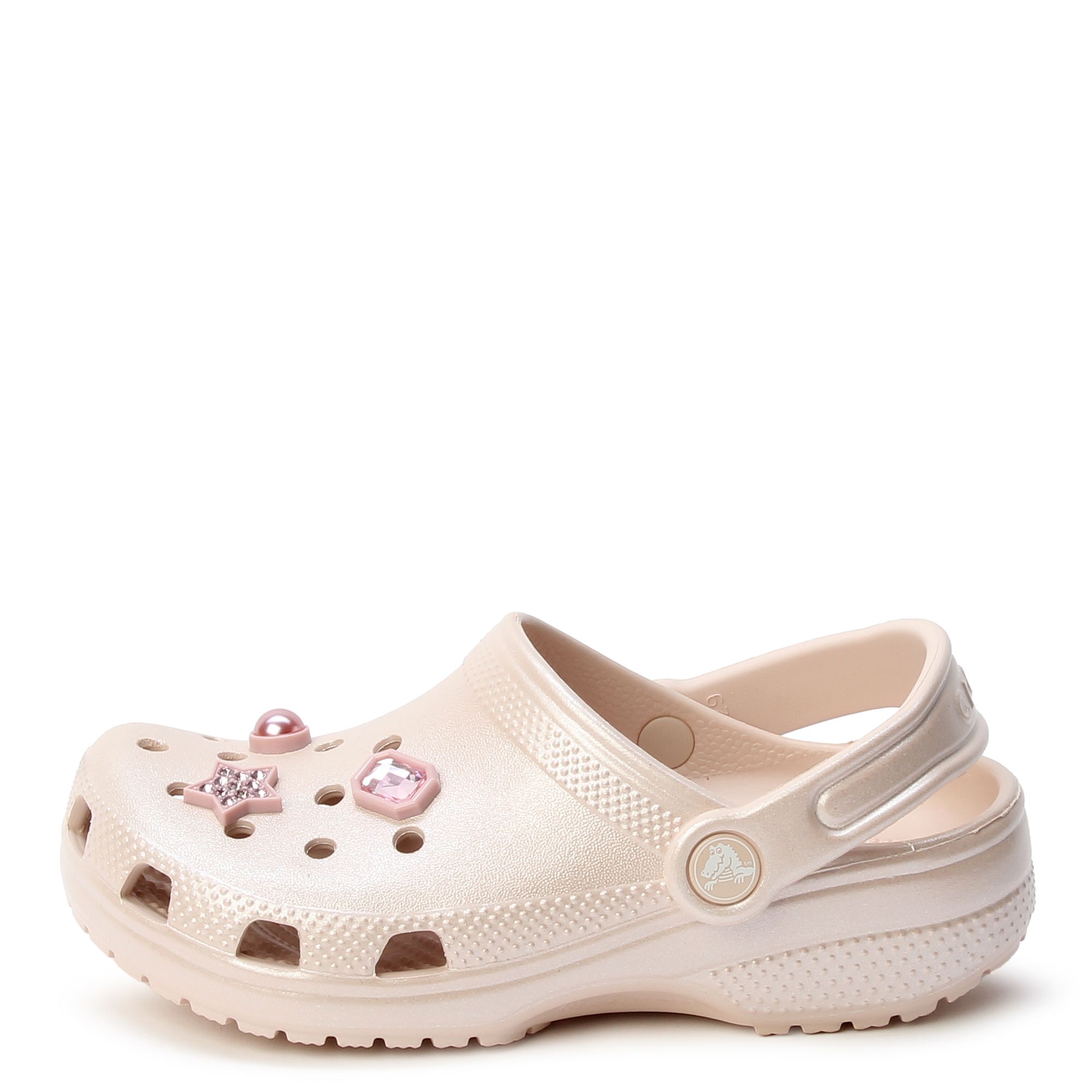 CROCS Grade-School Shimmer Gemstone Classic Clog 209928-6UR