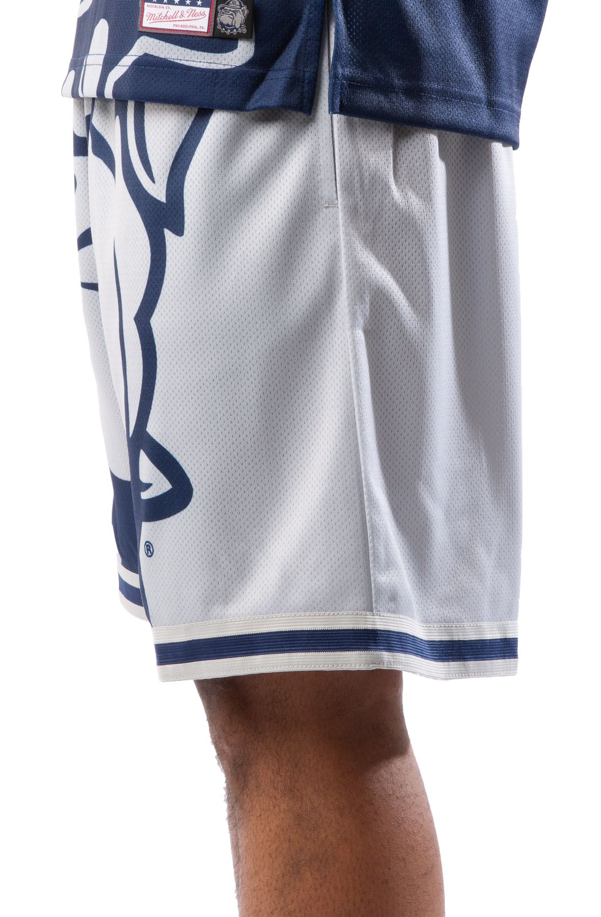 MITCHELL AND NESS Georgetown University Shorts PSHR3213-GTWYYPPPGREY ...