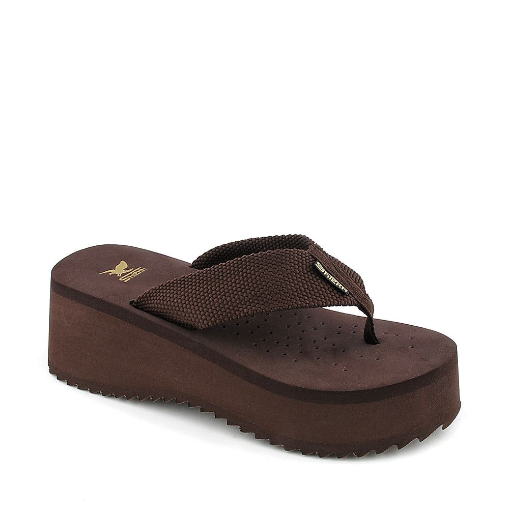 Shiekh Womens Platform Thong Sandal Aka S Fd Aka S Brn Shiekh 9463