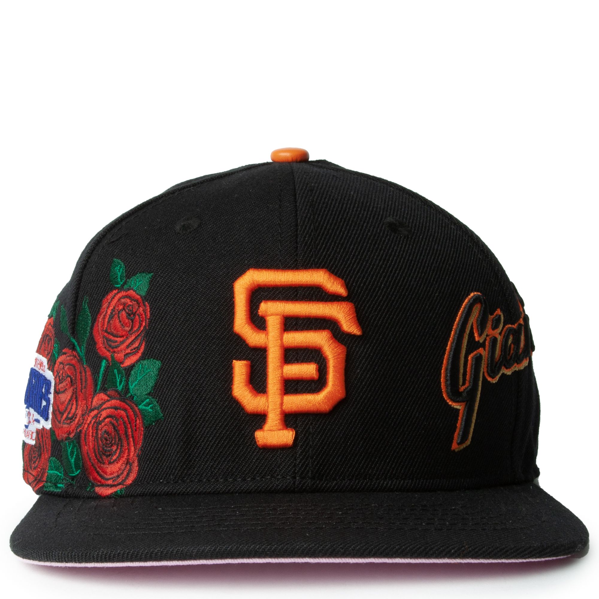 Men's Pro Standard Black Los Angeles Lakers Roses Snapback Hat