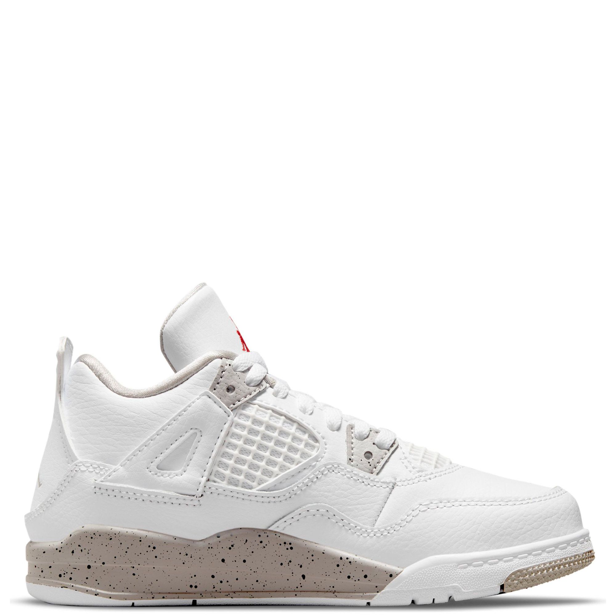 jordan 4 retro white fire red tech grey