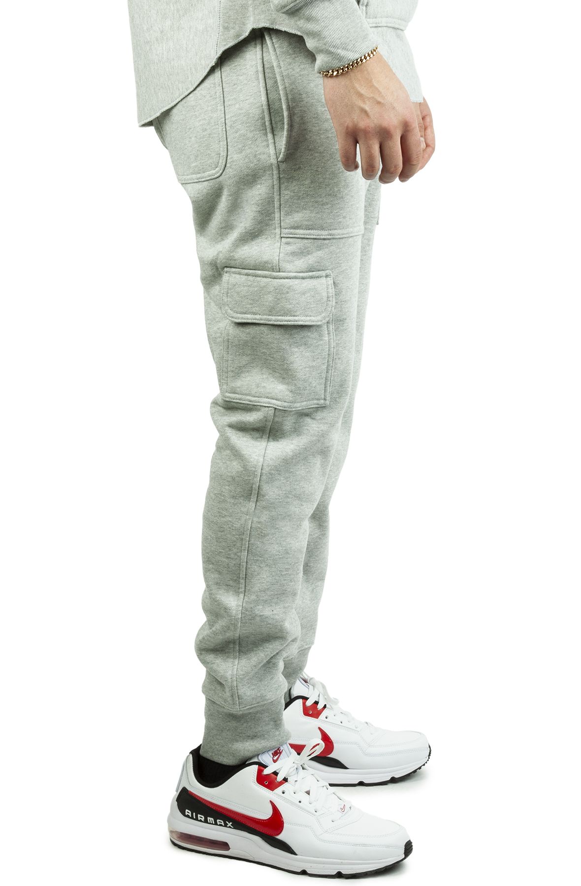 Wyoming Cowboys Reverse Weave Joggers - Oxford Grey