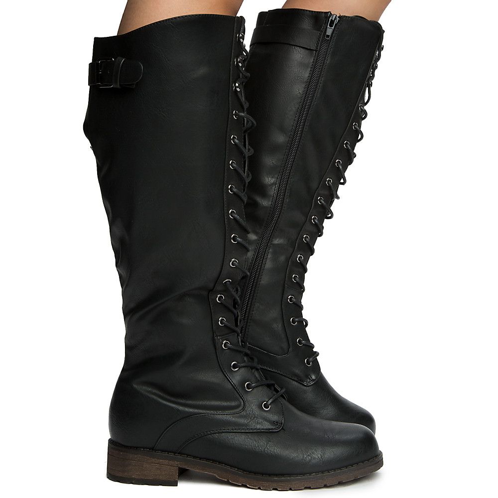 MATA SHOES Ride-3 Mid-calf Boots RIDE-3 BLACK - Shiekh