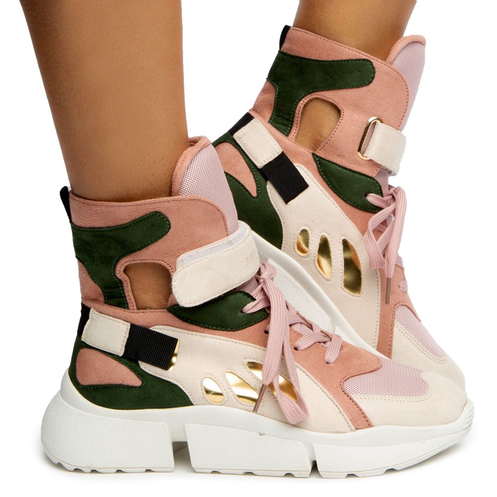 tasha high top sneaker