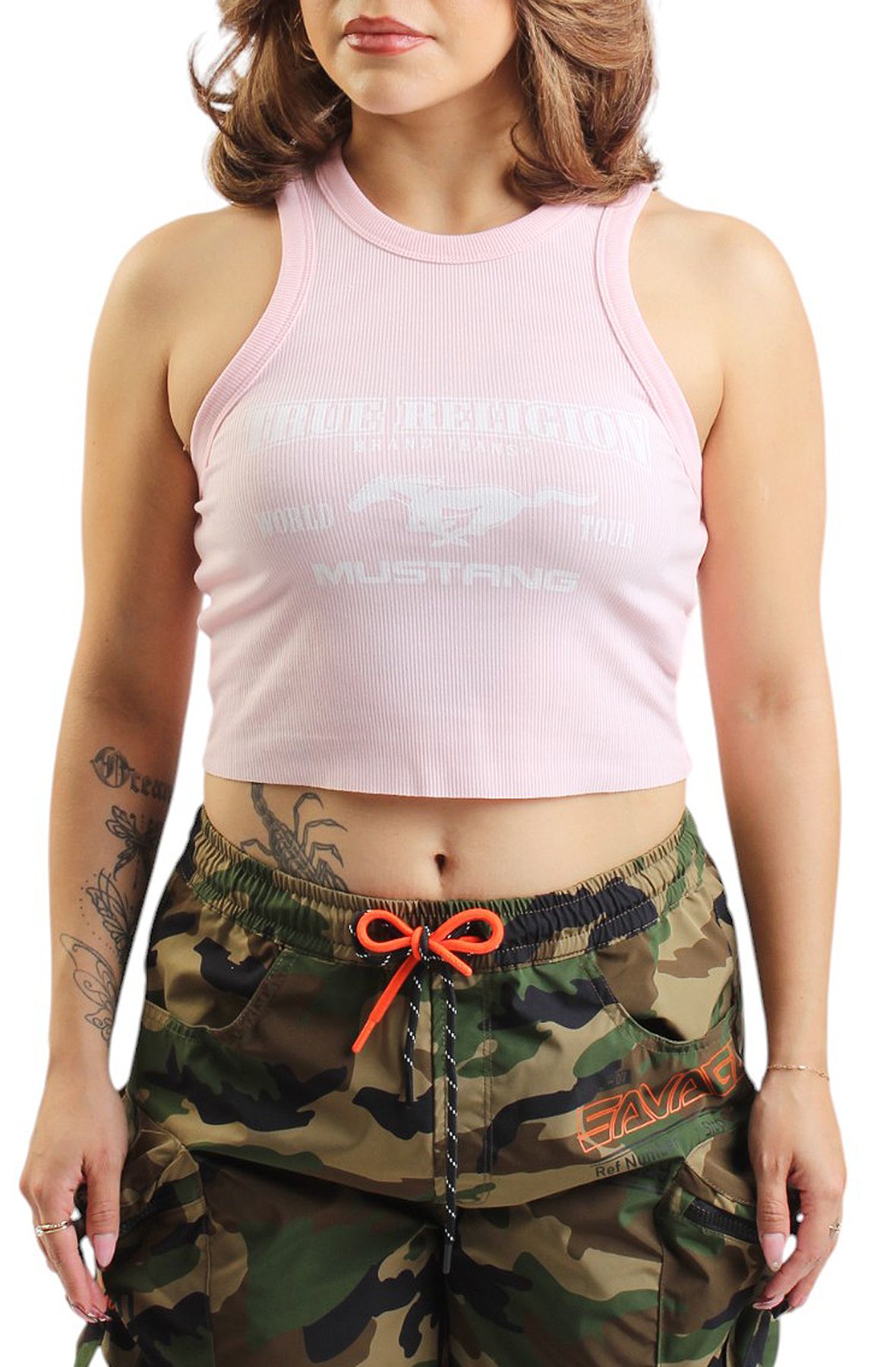 TRUE RELIGION Ford x True Religion Tank Top 209394C-PINK