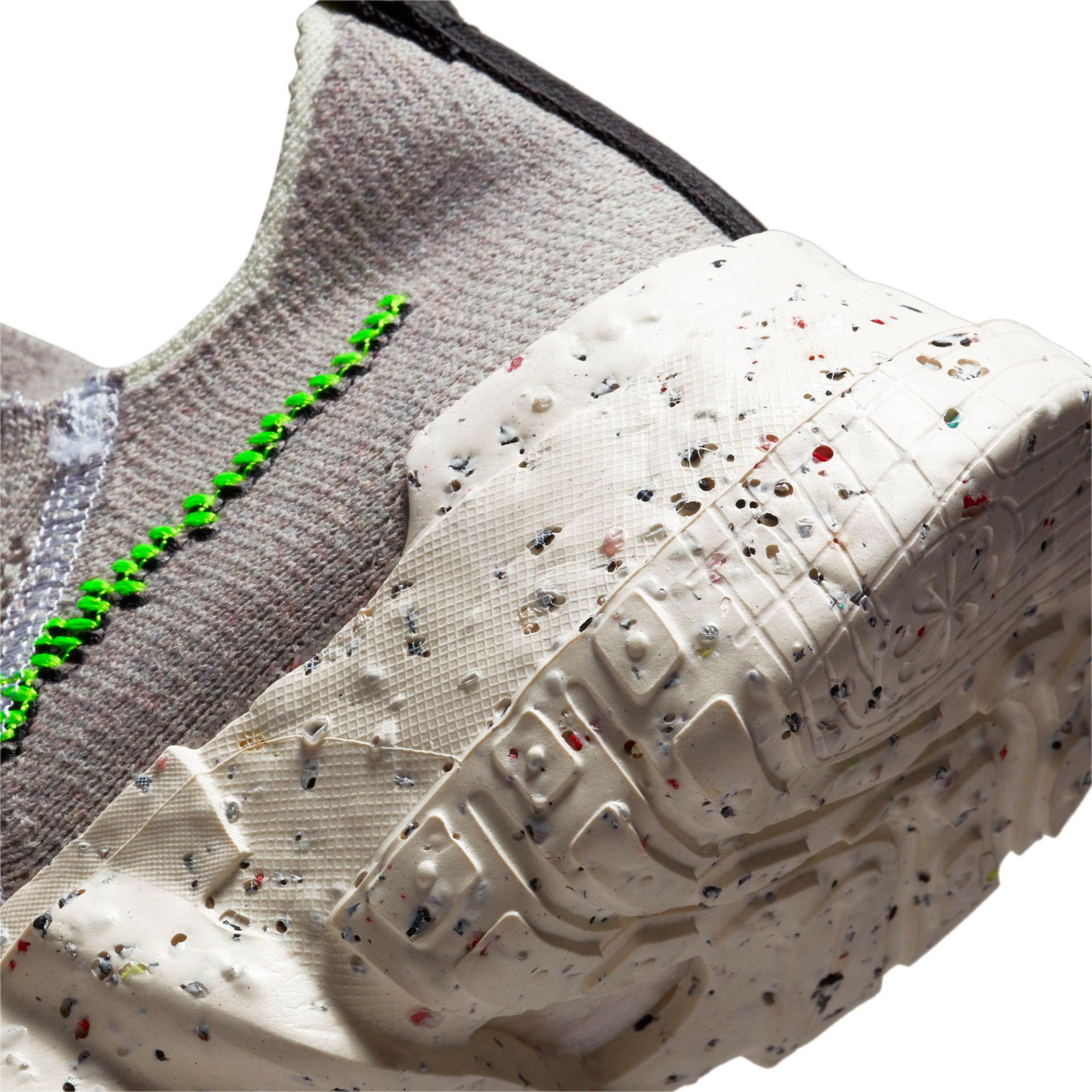 Mens Nike Space Hippie 01 Running Shoes Size 7.5 Grey Green DJ3056-004 Womens 9 Nike Space Hippie 01 Electric Green Grey DJ3056-004 Men main image 2