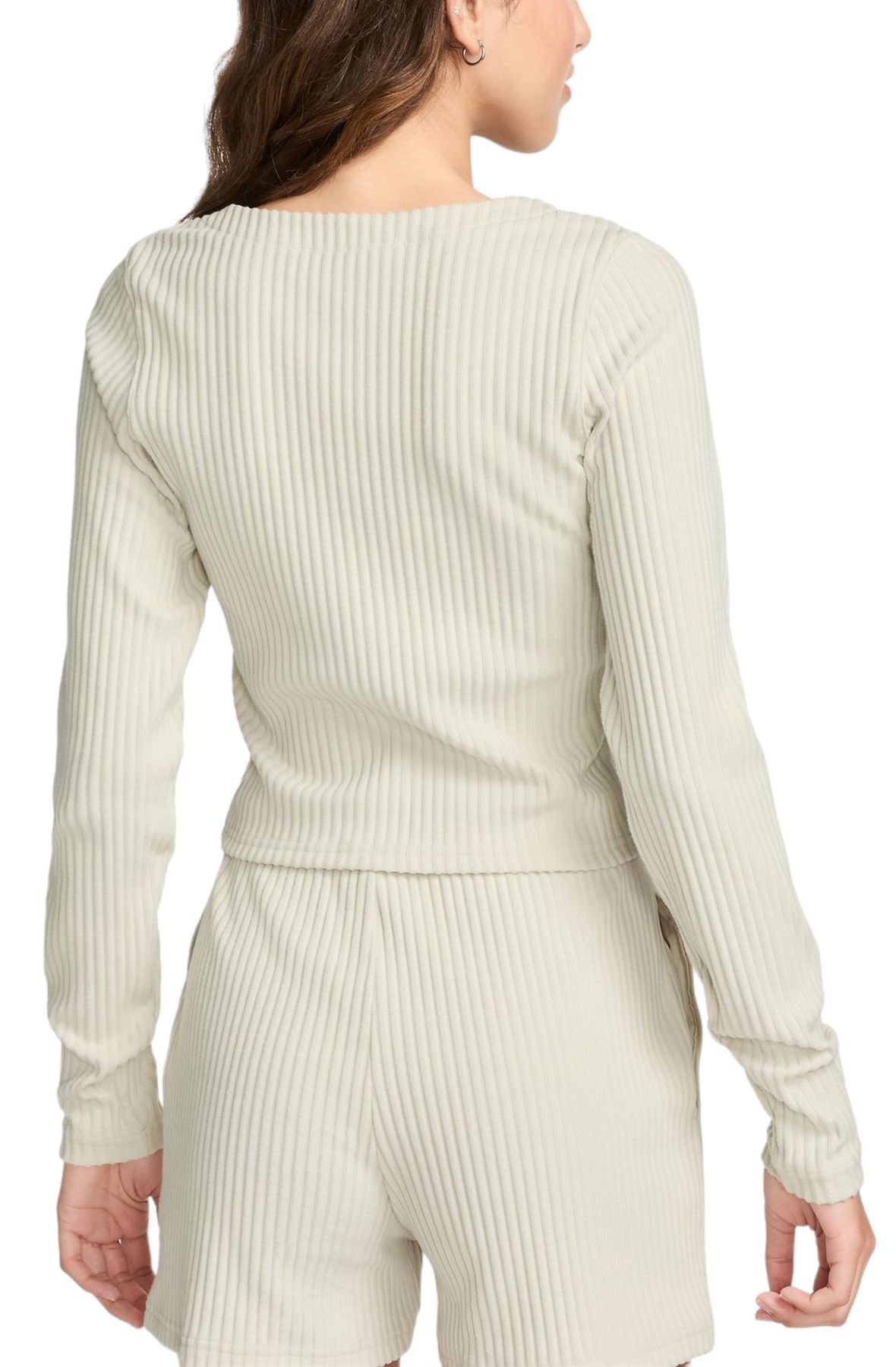 NIKE Sportswear Chill Knit Slim Full-Zip Ribbed Cardigan
