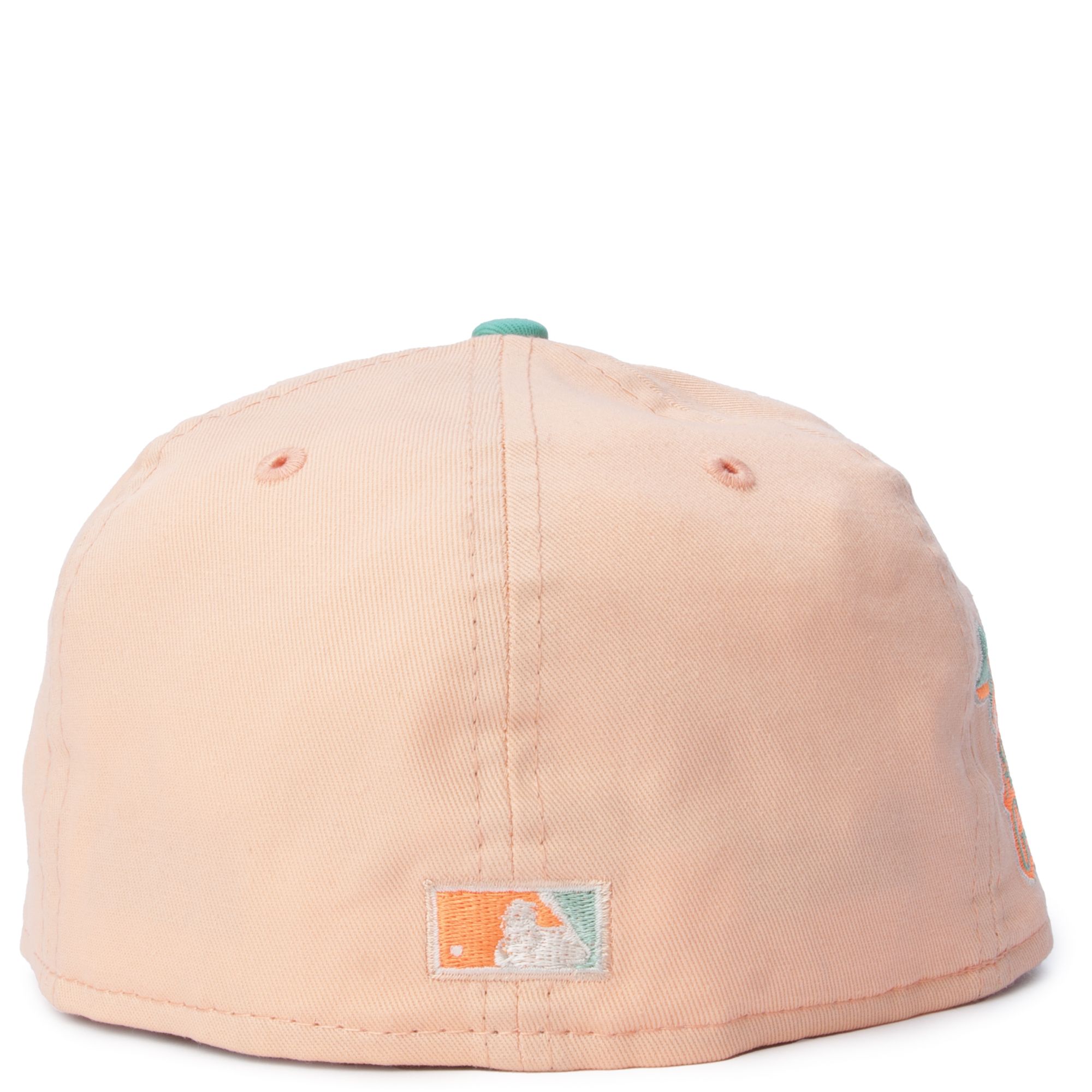 ATLANTA BRAVES PEACH MINT 59FIFTY FITTED HAT 70725280