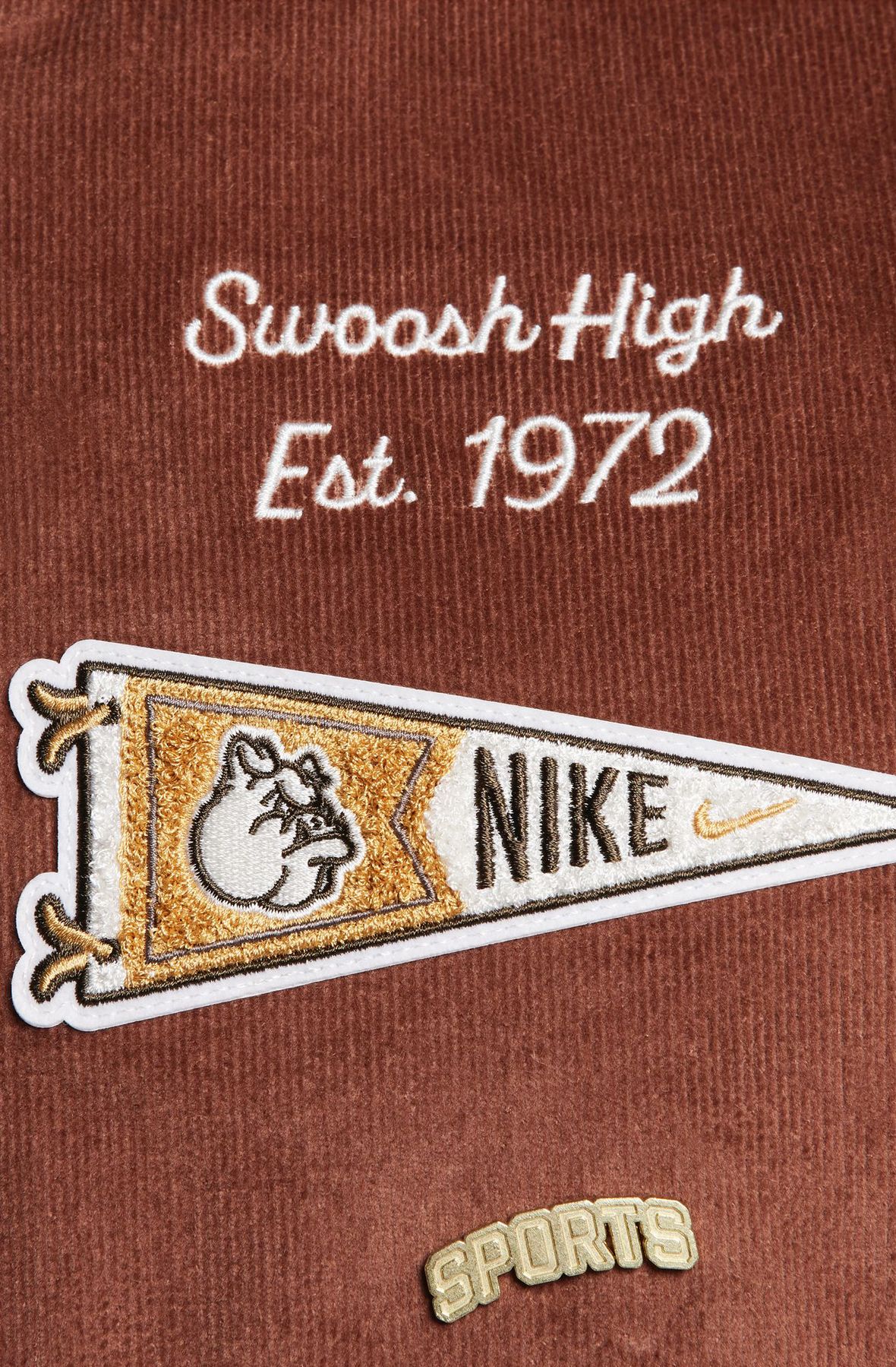 ナイキ/FCRB/スウェット/テーラードジャケット/エンブレム刺繍/アンコン NIKE Sportswear Corduroy Bomber Jacket FQ6159 256 - Shiekh