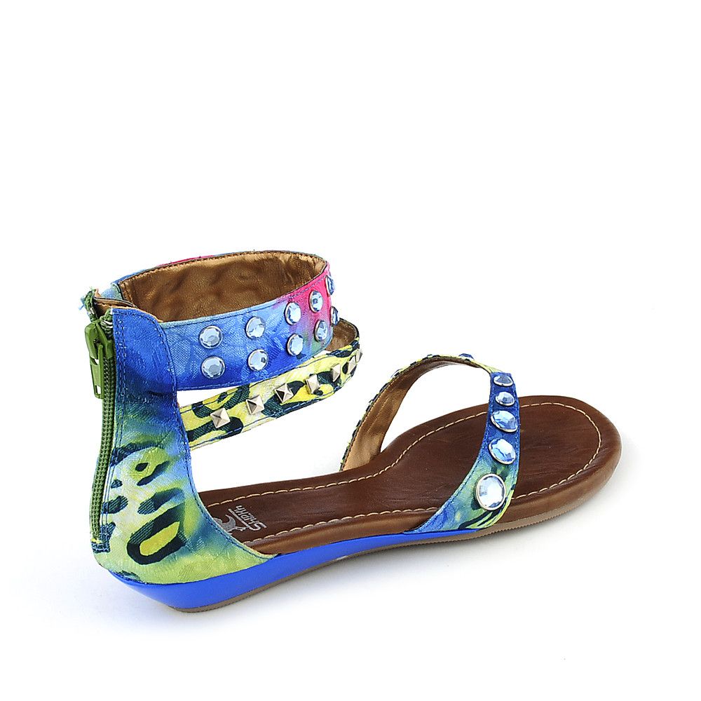 colorful thong sandals
