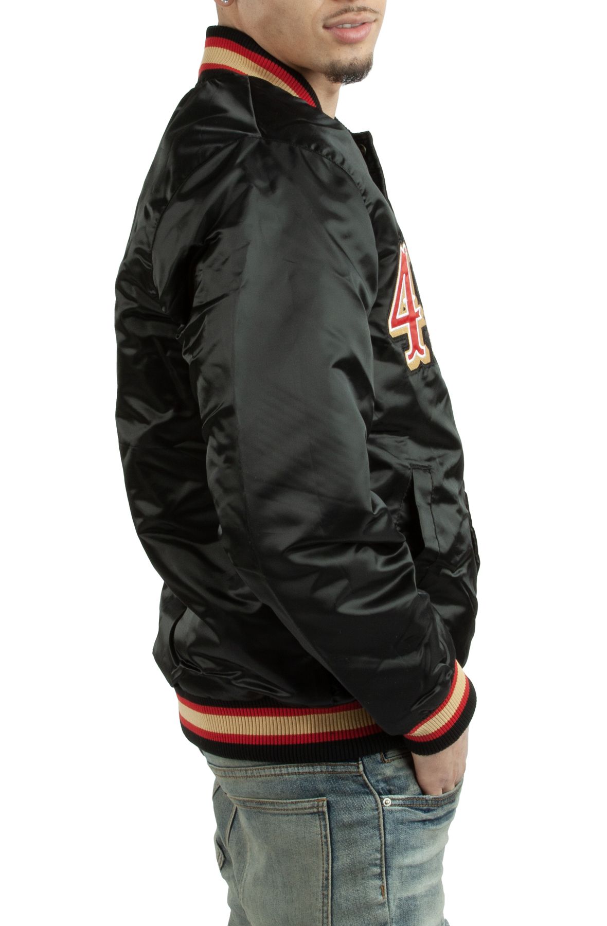 SAN FRANCISCO 49ERS VARSITY JACKET LS8LW666SNF