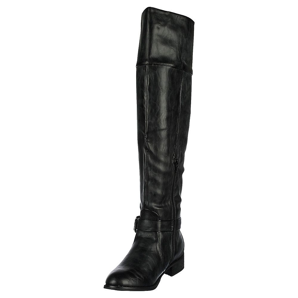 TWIN TIGER Women's Knee-High Riding Boot Olympia-05 OLYMPIA-05/BLACK ...