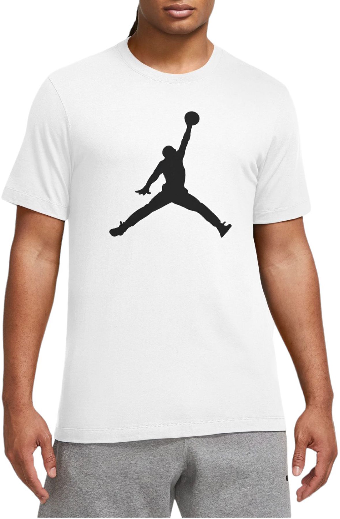 ★ Nike★ Jumpman T-shirt M White Black CJ0921100 CJ0921-10 JORDAN Jumpman T-Shirt CJ0921 100 - Shiekh