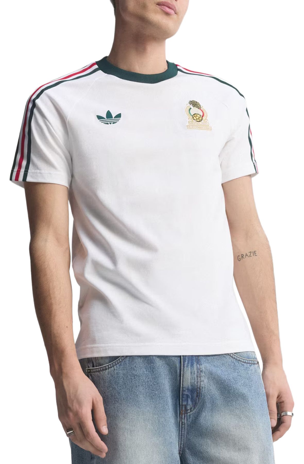 tricot CD デモ ADIDAS Mexico Originals T-Shirt JZ6483 - Shiekh