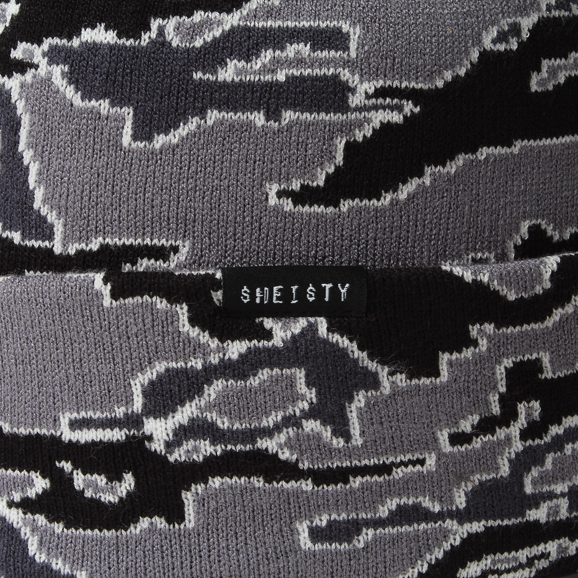 HEI$TY Night Camo Beanie SWW2436GRY - Shiekh
