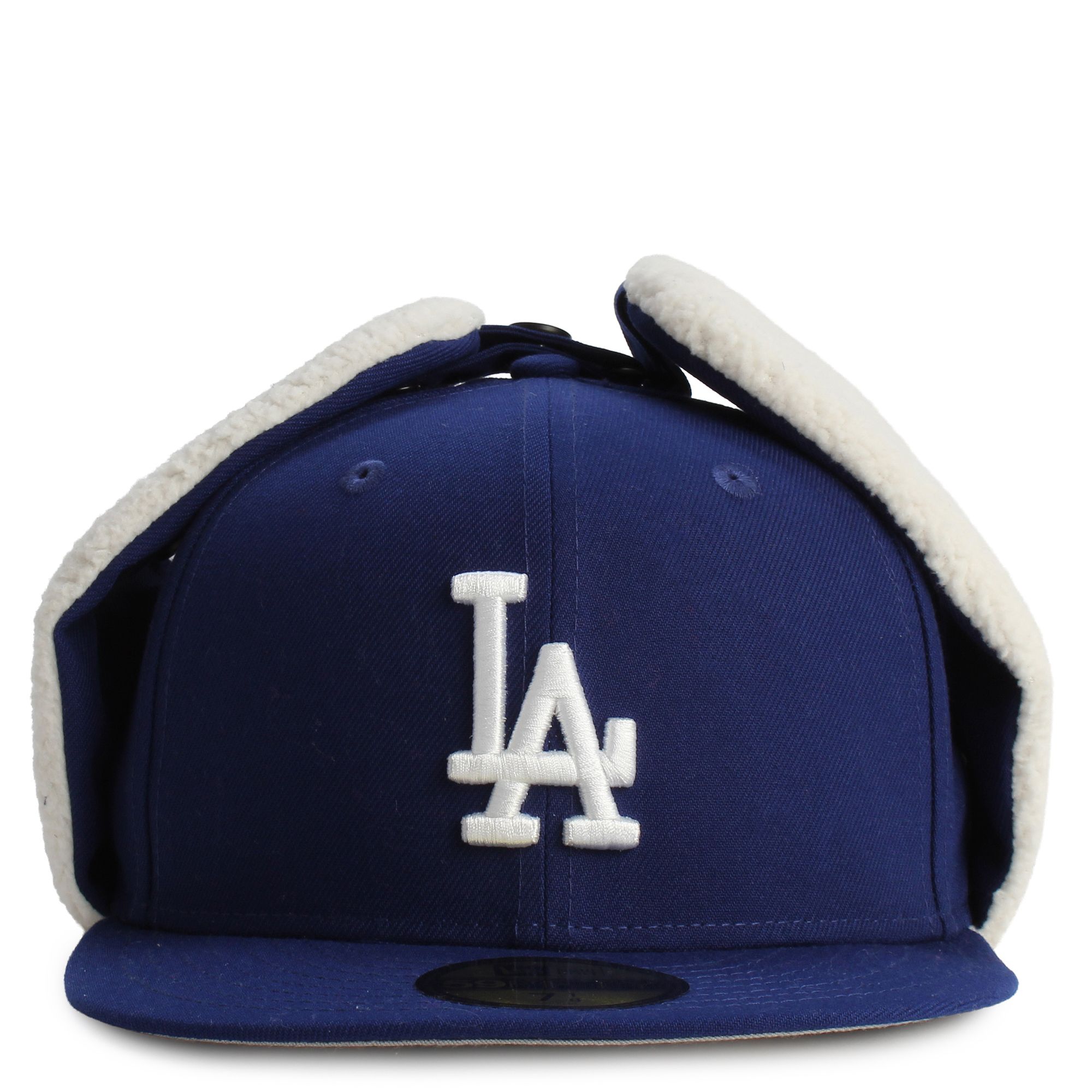 NEW ERA CAPS MLB Los Angeles Dodgers Dog Ear Fitted Hat 60758586