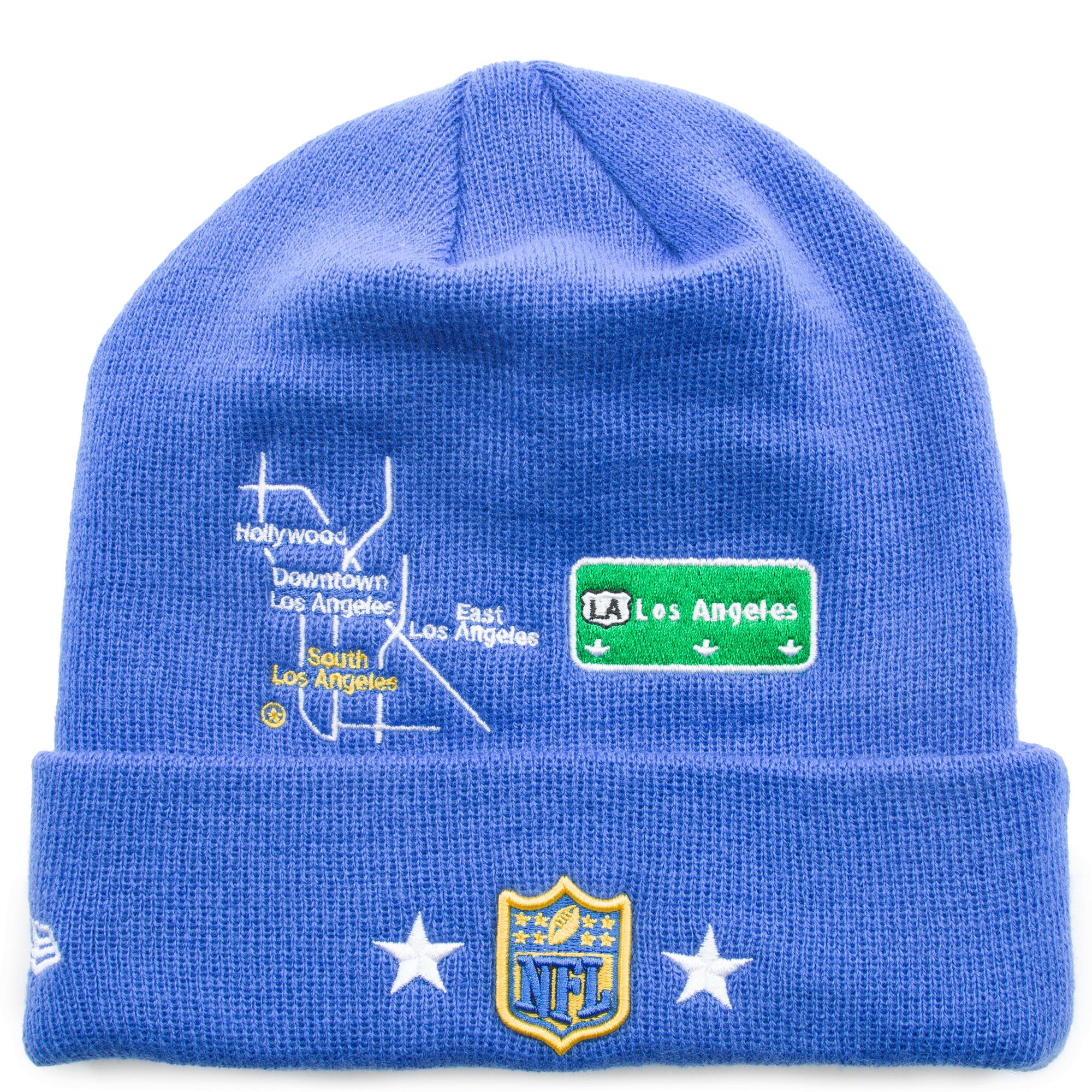 Los Angeles Rams Big Logo Light Up Beanie – Football Theme Hats