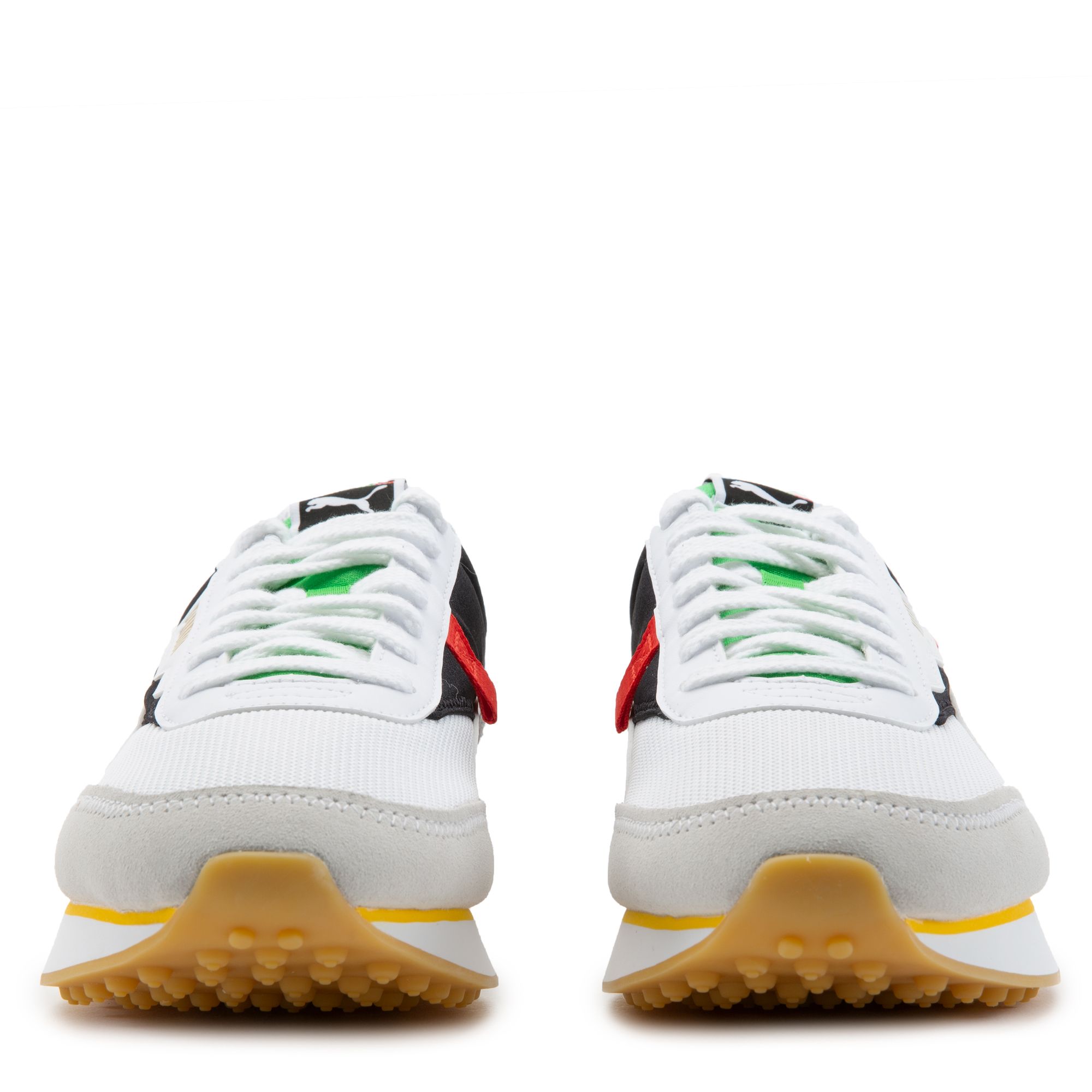 baskets future rider 373384 puma white puma black