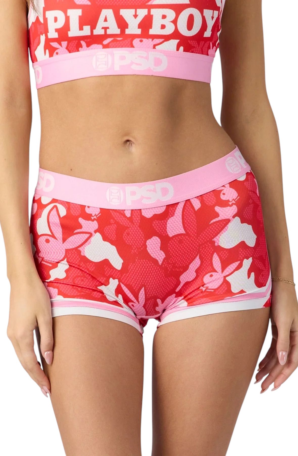 PSD PLAYBOY LOVE CAMO BOYSHORT 125480056 - Shiekh